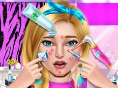 Игра Pimple Treatment Makeover Salon онлайн