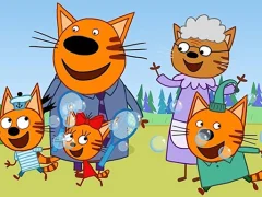 Игра Cat Family Educational Games онлайн