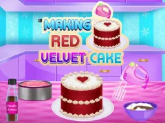 Игра Making Red Velvet Cake онлайн