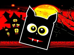 Игра Halloween Geometry Dash онлайн