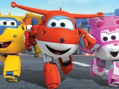 Игра Superwings Slide онлайн