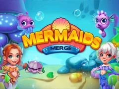 Игра Merge Mermaids онлайн