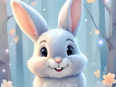 Игра Easter Bunny Coloring Book онлайн