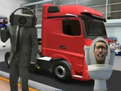 Игра Truck Simulator Skibidi Toilet онлайн