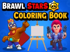 Игра Brawl Stars Coloring Books онлайн