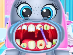 Игра Baby Hippo Dental Care онлайн