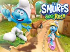 Игра The Smufrs Skate Rush онлайн