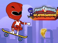 Игра Power Rangers Skateboading онлайн