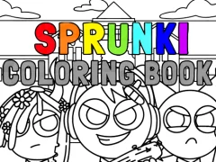 Игра Sprunki Coloring Book онлайн
