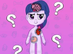 Игра My Little Pony Learning The Body онлайн
