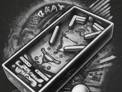 Игра Pinball Black N White онлайн