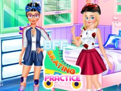 Игра BFF Skating Practice онлайн