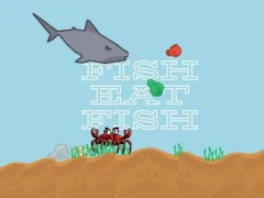 Игра Fish eat fish 2 player онлайн