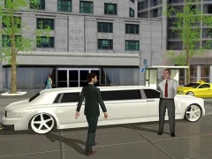 Игра Limo Taxi Driving Simulator: Limousine Car Games онлайн
