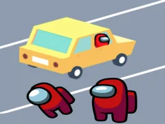 Игра Among Us Car Race онлайн