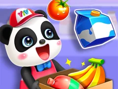 Игра Cute Panda Supermarket онлайн