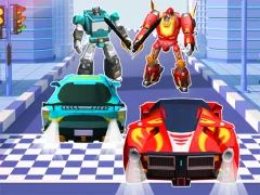 Игра Car Robot Transform Fight онлайн