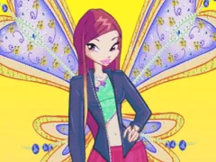 Игра Winx Roxy Dressup онлайн