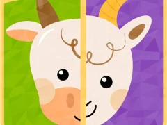 Игра Baby Games Animal Puzzle for Kids онлайн