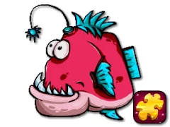 Игра Cute Piranha Jigsaw Puzzles онлайн