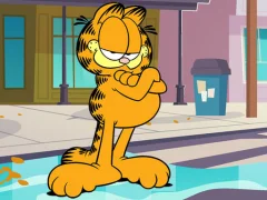 Игра Garfield Jigsaw Puzzle онлайн