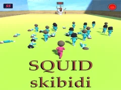 Игра SQUID SKIBIDI онлайн