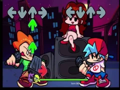 Игра Friday Night Funkin Music Rail онлайн