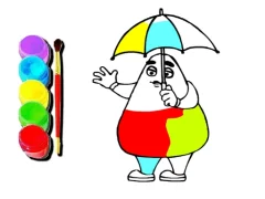 Игра Grimace Click and Paint онлайн