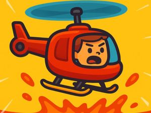 Игра Уход от лавы онлайн