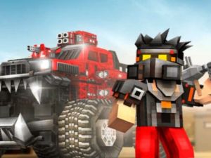 Игра Блочные машины: Битва машин онлайн