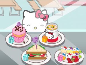 Игра Хелло Китти: ланчбокс онлайн
