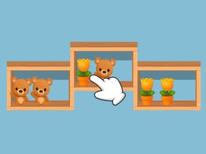 Игра Веселое сортирование по полкам онлайн