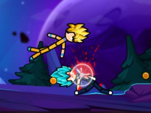 Игра Супер Стикмен Дракон онлайн