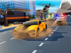 Игра Полицейская машина Погоня Зиг Заг Побег 3D онлайн