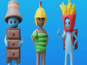 Игра Пинаем тряпичных кукол: игровая площадка онлайн