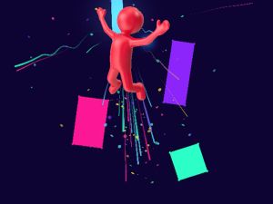 Игра Неоновый прыжок онлайн