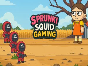 Игра Спрунки Кальмары онлайн