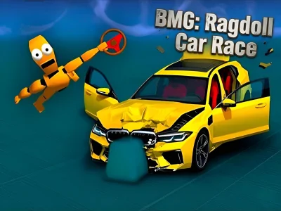 Игра BMG: Ragdoll Car Race онлайн