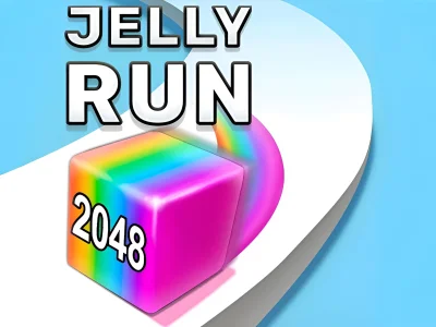 Игра Jelly Run 2048 онлайн