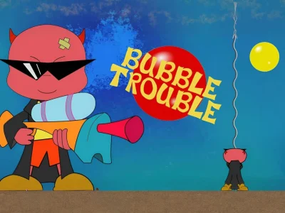 Игра Bubble Trouble онлайн