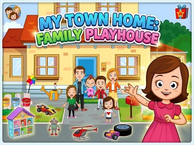 Игра My Town Home: Family Playhouse онлайн