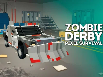 Игра Zombie Derby Pixel Survival онлайн