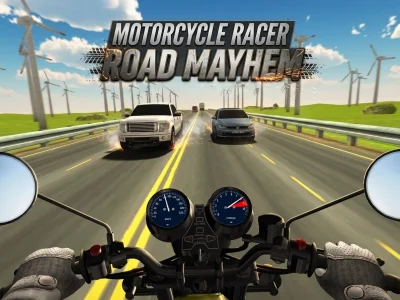 Игра Motorcycle Racer: Road Mayhem онлайн