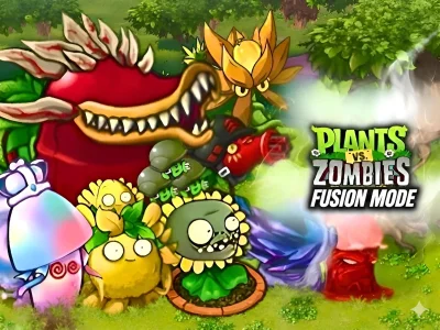 Игра Plants vs Zombies Fusion Mode онлайн