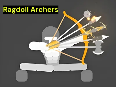 Игра Ragdoll Archers онлайн