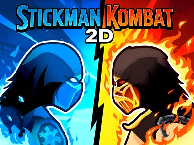 Игра Stickman Kombat 2D онлайн