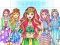 Игра Girl Coloring Dress Up Games онлайн