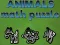 Игра Animals Math Puzzles онлайн