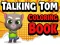 Игра Talking Tom Coloring Books онлайн