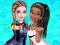 Игра Elsa And Tiana Workout Buddies онлайн